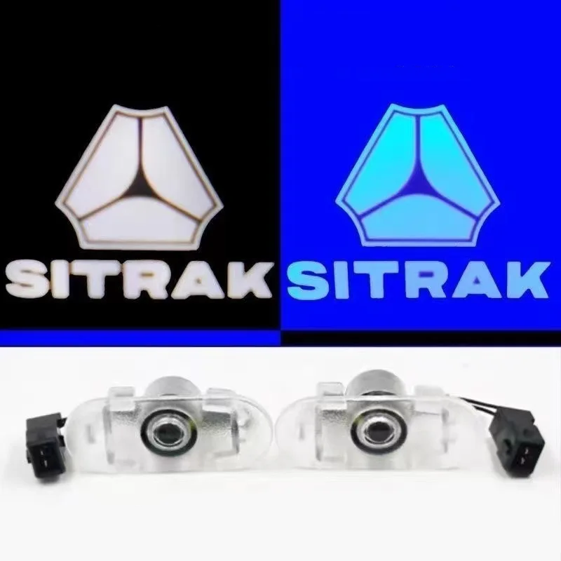 

SITRAK Truck Door Welcome Light SINOTRUK HOWO TX High Definition Projection Decorative Lamp