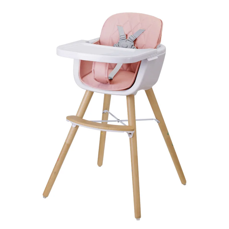 

Best-selling baby dining chair multifunctional dining seat home children learn to sit solid wood children's dining table chair