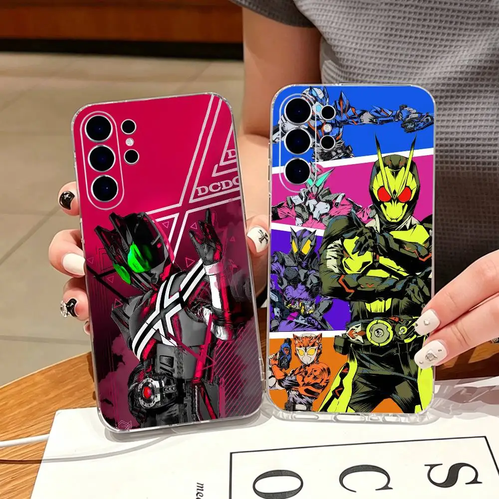 K-Kamen Rider Z-Zeztz Phone Case For Samsung S25,S24,S21,S22,S23,S30,Ultra,S20,Plus,Fe,Note,10,9,5G Transparent Cover