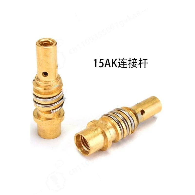 18PCS 15AK MIG Welding Torch Flexible Gooseneck Kit MAG Welding Consumables Contact Tip Nozzle Accessories