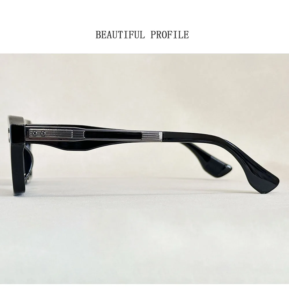 Retro Sonnenbrille Männer Vintage Quadrat Sonnenbrille Frauen Luxus Designer Mode Gläser Dropshipping Gafas De Sol Hombre Zonnebril – Detail 14