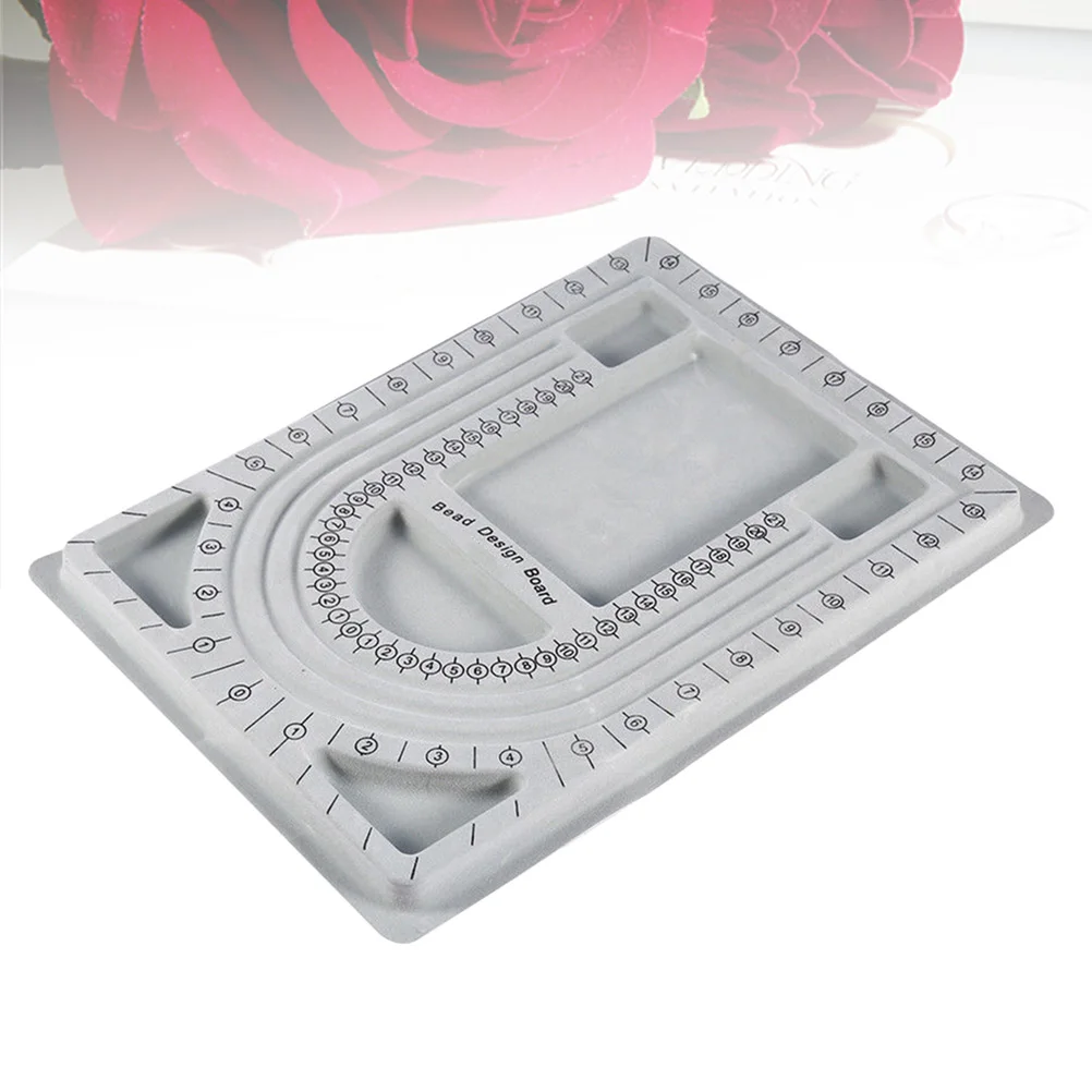 

Necklace Design Board Bead Jewelry Making DIY Bracelet Bead Boards Sturdy Easy Pick-Up Drawer Storage Beading Tools for DIY