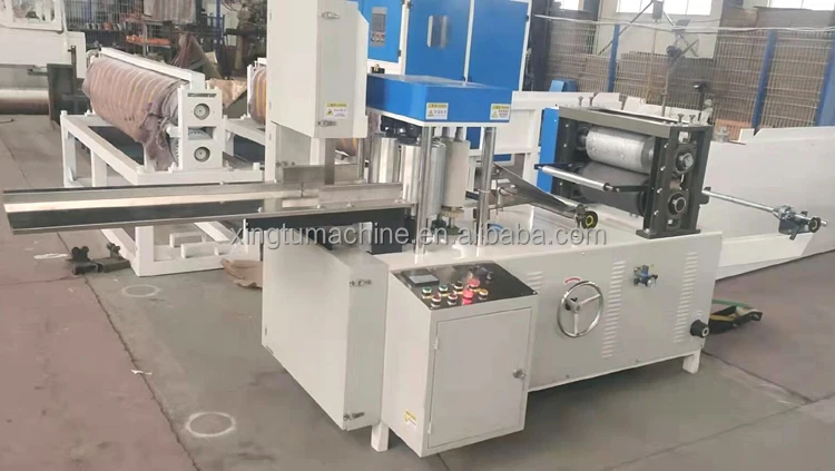 AIROW Multi Size Tissue Napkin Folding Machine PLC Controlled Motor Driven High Capacity Paper Production Line with Packaging
