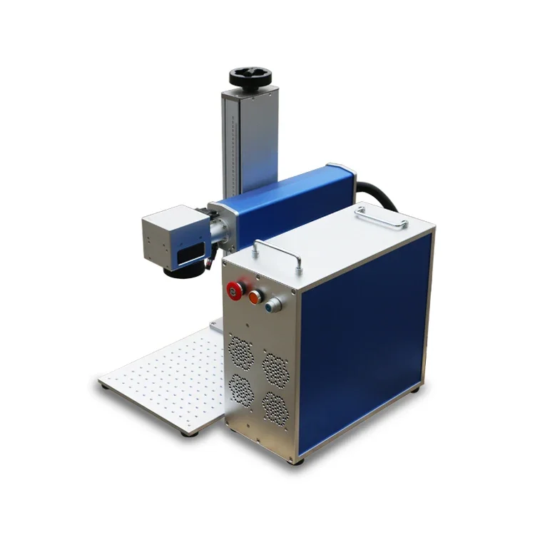 Portable Metal Laser Marking Machine 20w 30w 50w Fiber Laser Marker