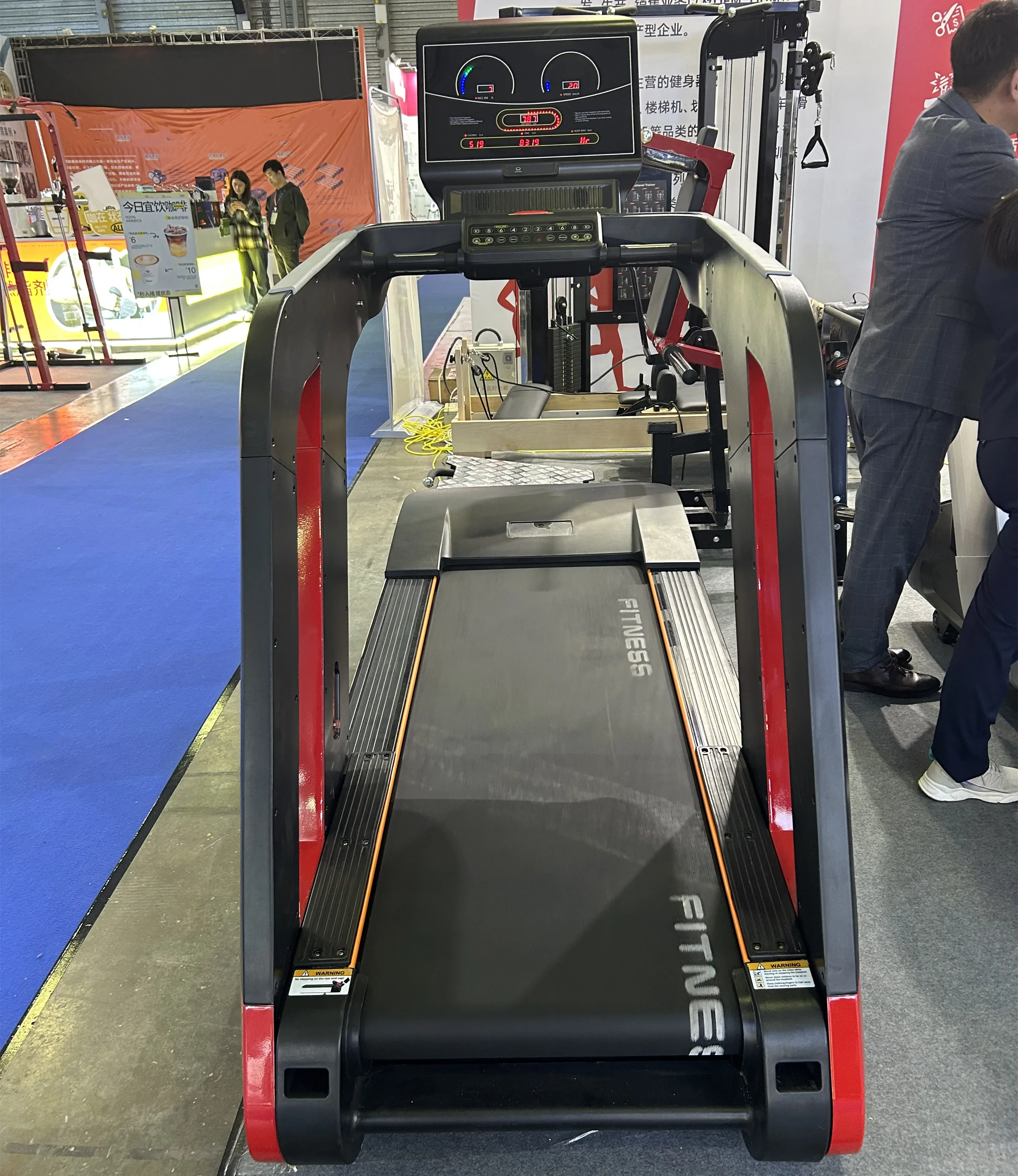 Factory direct commercial fitness gym equipment  body building cardio machines treadmills HKMB-C-1005S