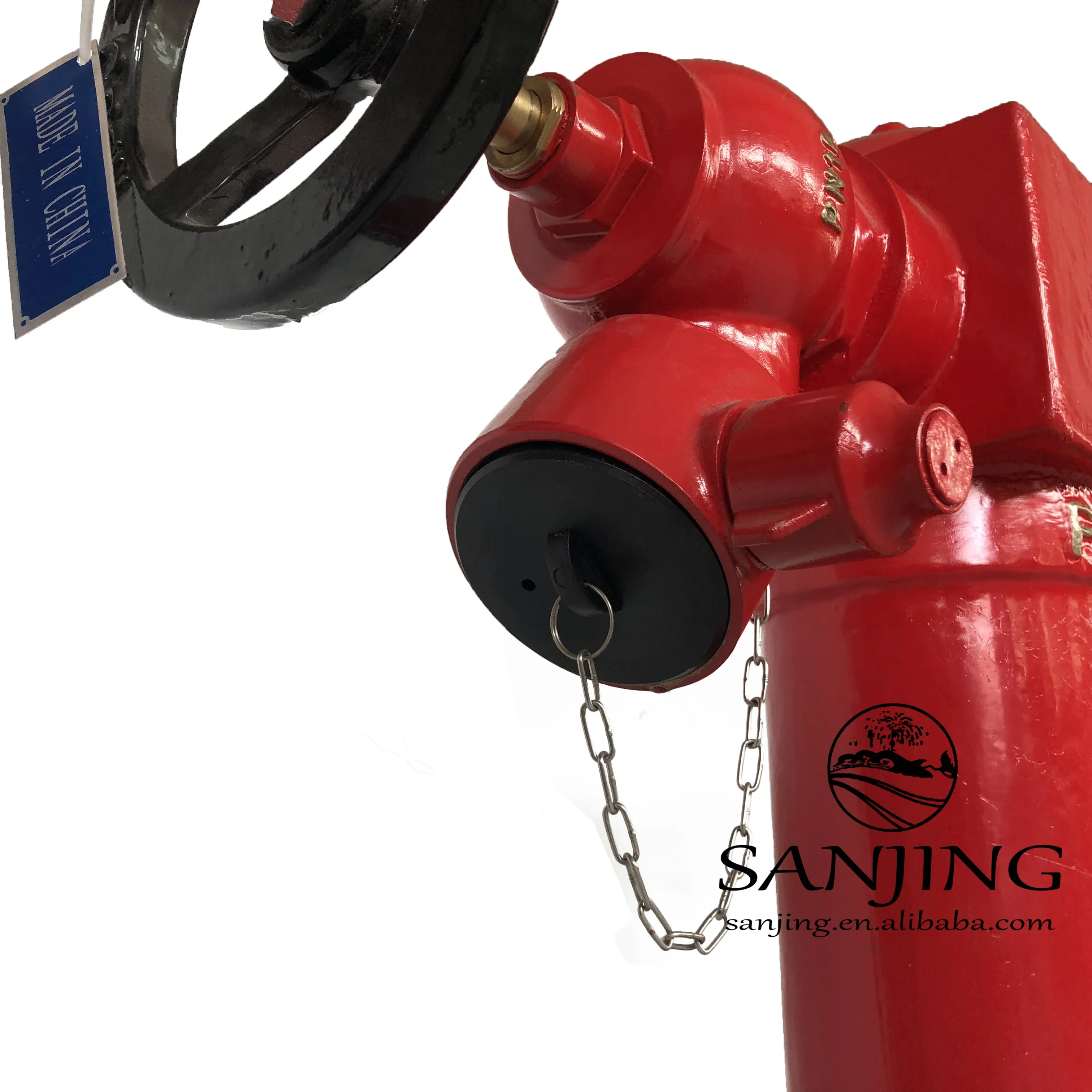 100MM Flanged Cast Iron Pillar Type Hydrants with Instantaneous BS336 Landing Valve