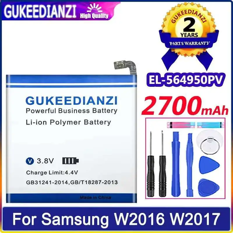 

Mobile Phone Battery EL-564950PV 2700Mah For Samsung W2016 W2017 W2018 W2019 E540020 574948