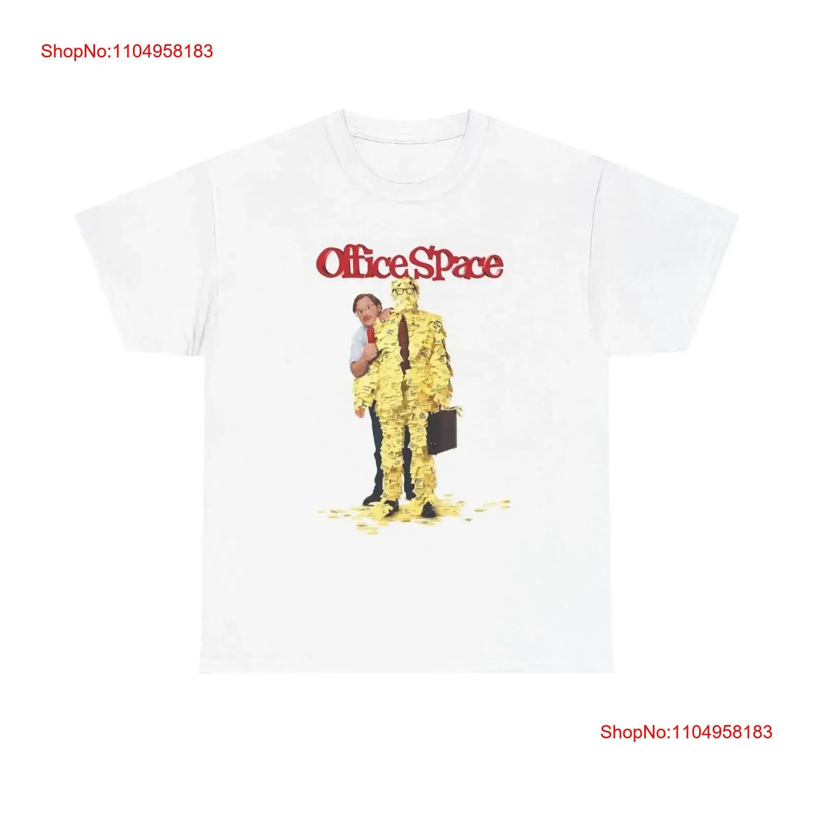 Office Space T Shirt Retro Poster 90s Movie Heavy Cotton vintage Washed Versatile Comfortable Breathable Top For Everyday Wear