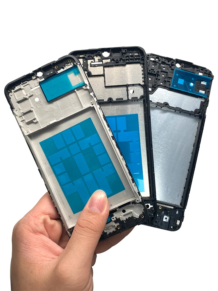 Front Housing Bezel Frame Housing For Samsung A02 A03S A04 A13 4G A21S A11 A01 A03 Core LCD Housing Front Middle Frame Cover