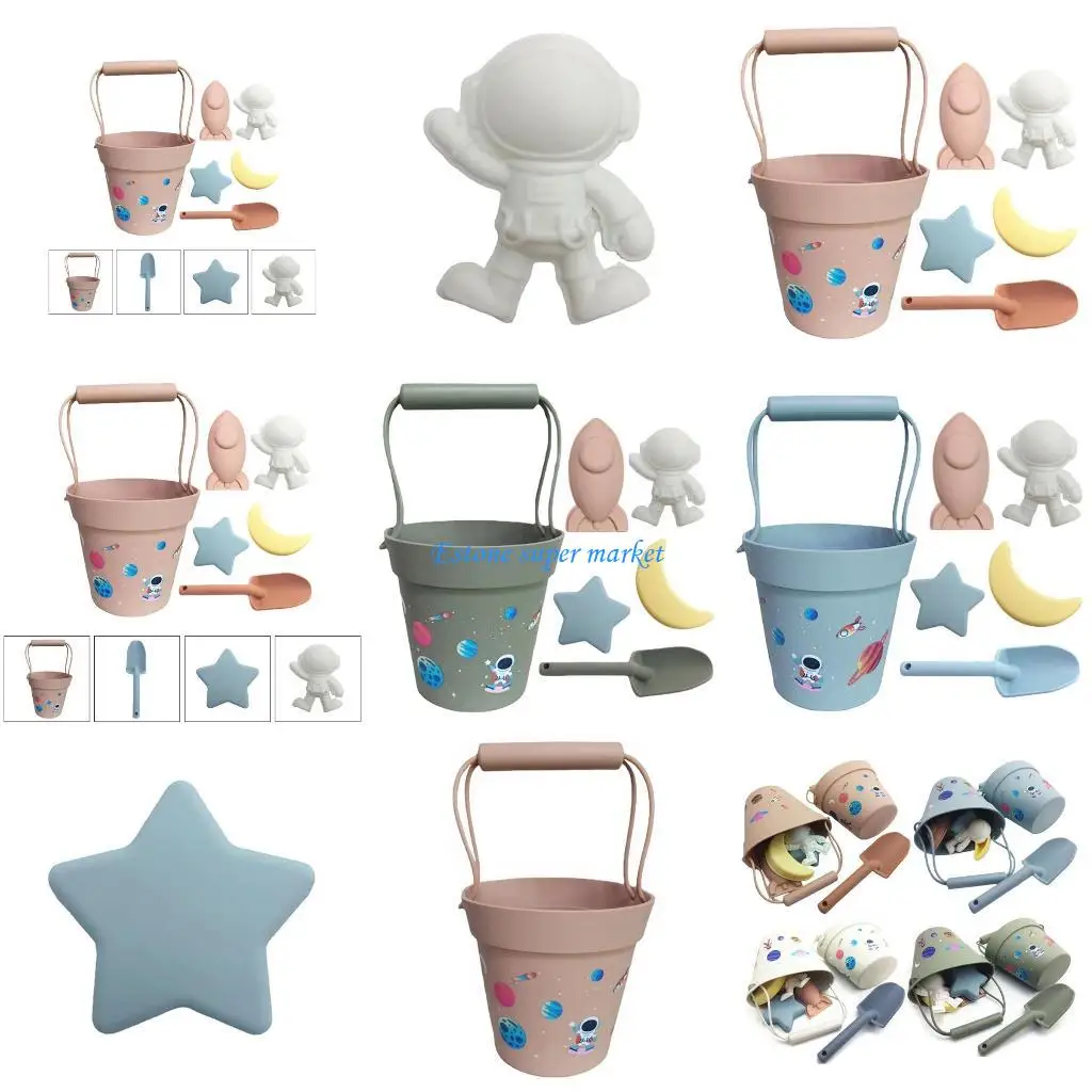 090B Giocattolo da spiaggia per bambini Giocattolo da spiaggia con sabbia Giocattolo con sabbia per secchielli e pala per sabbia