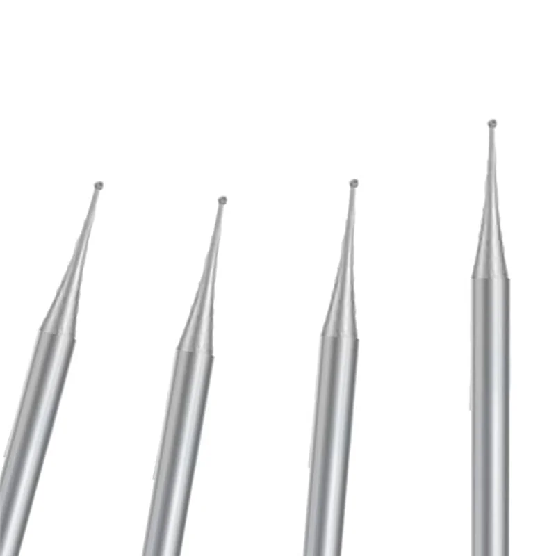 ABJT-6-teiliges Kugelfräser-Set, 3/32 Zoll Schaft, Kugelbohrer, Schmuckschnitz-Bits (2,1 mm), einfache Installation