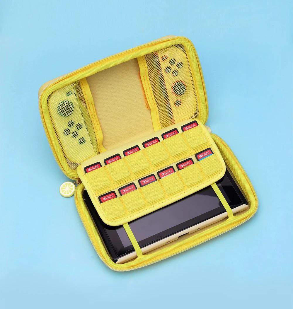 Imagem -03 - Nintendo Switch Lite Oled Console Case de Transporte Bolsa de Armazenamento Escudo Protetor Capa Dura para Nintendo Switch Jogo Acessório