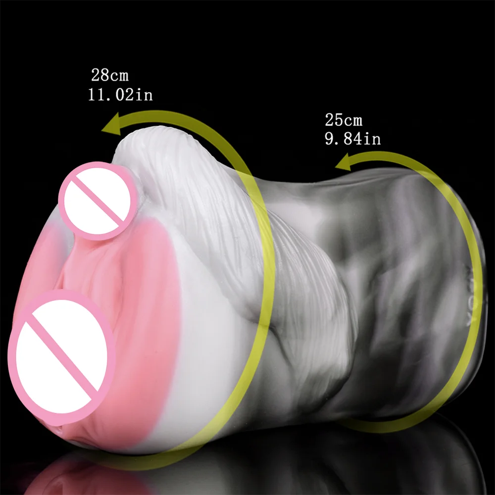 لوك-الاستمناء السيليكون الناعم للرجال ، ألعاب جنسية للذكور ، ستروكر مع الحصان ، كس ، الحمار
