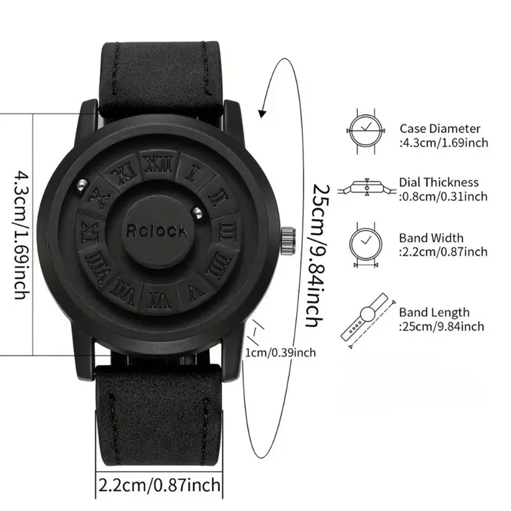 Nieuw stijl quartz herenhorloge, exotisch ontwerp, een modieus en casual quartz herenhorloge, vakantiecadeaus