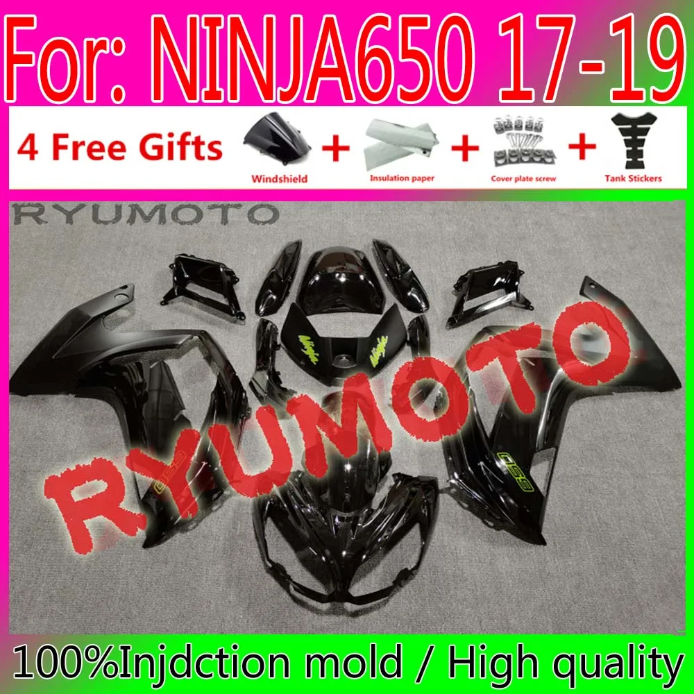 

Motorcycle whole Fairings kit Fit for Kawasaki ER6F Ninja 650 17 18 19 ninja650 2017 2018 2019 Bodywork fairing