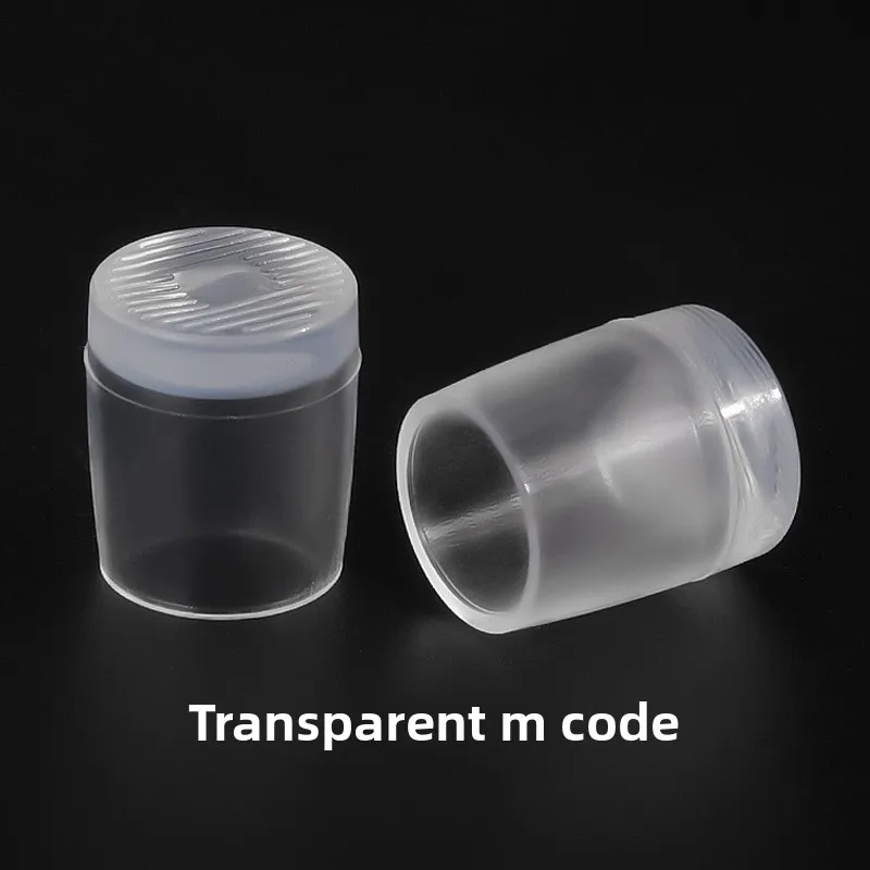 Transparent High Heel Protector Caps Wear Resistant Anti‑Slip Noise Reduction Heel Covers Anti‑Abnormal Sound Thin Heel Shoe