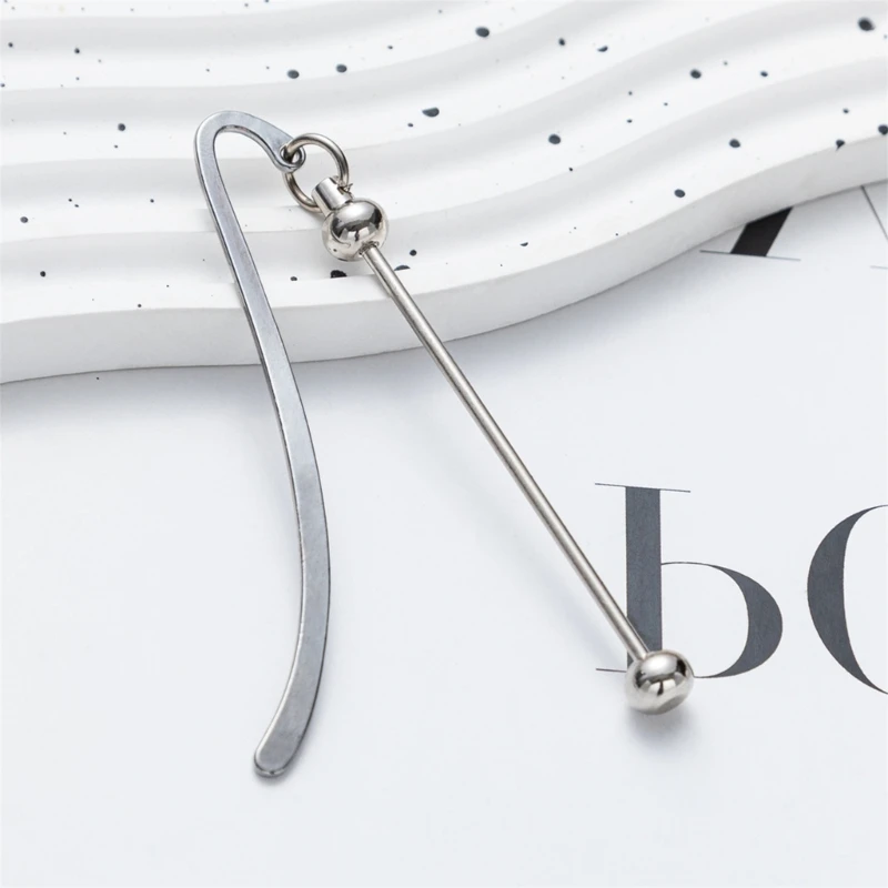 6x/Set Marcapáginas Creativos Marcadores Página con Cuentas Marcadores Hechos a Mano Marcapáginas con Cuentas Marcapáginas