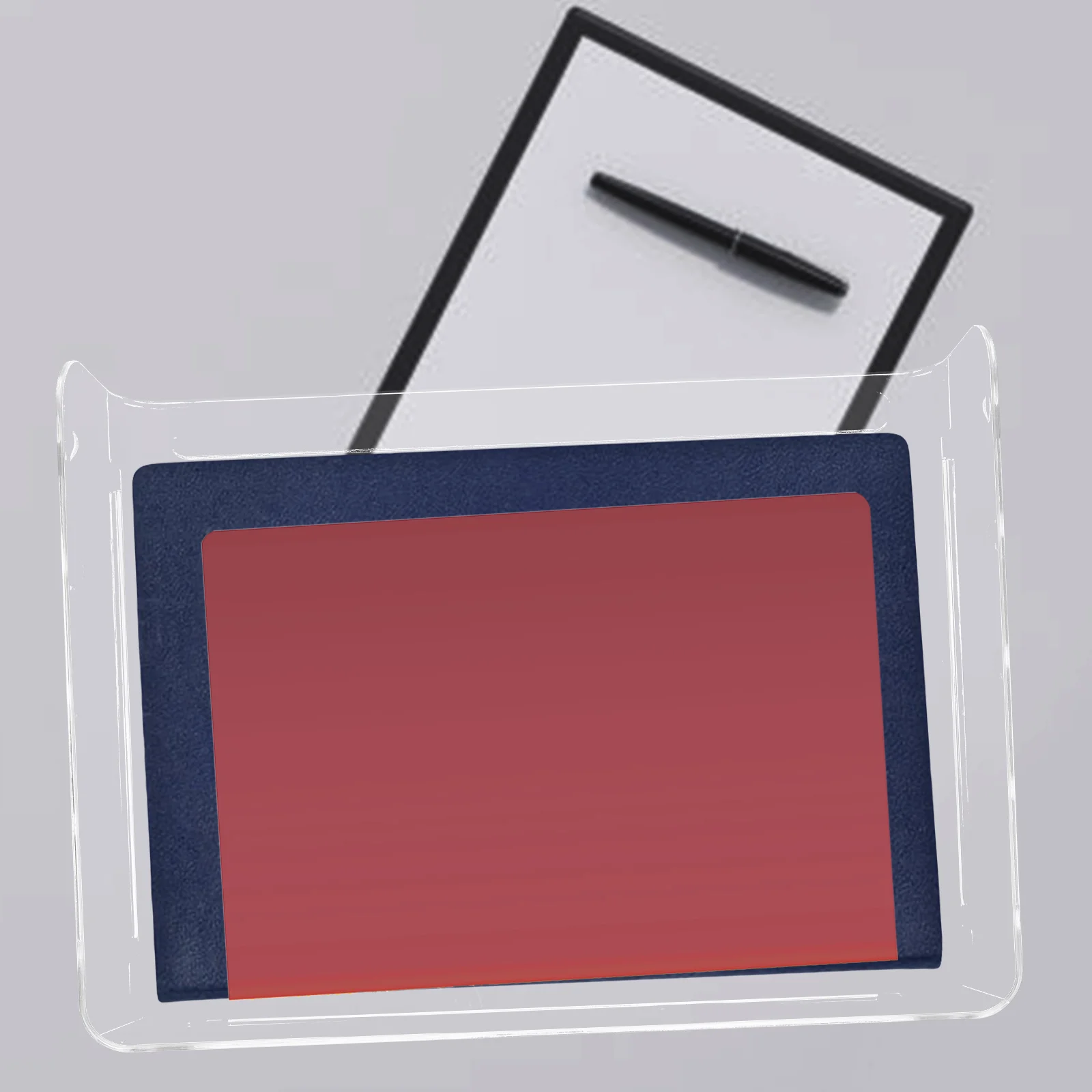 

Stackable A4 Document Tray Office Desk File Organizer Letter Tray Desktop Filing Organizer Office Desk File Rack