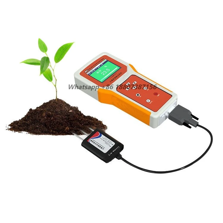 Portable Soil Testing Tool for Agriculture -Smart Agri-Sensors, Soil Moisture Data Recorder & Soil Analyzer