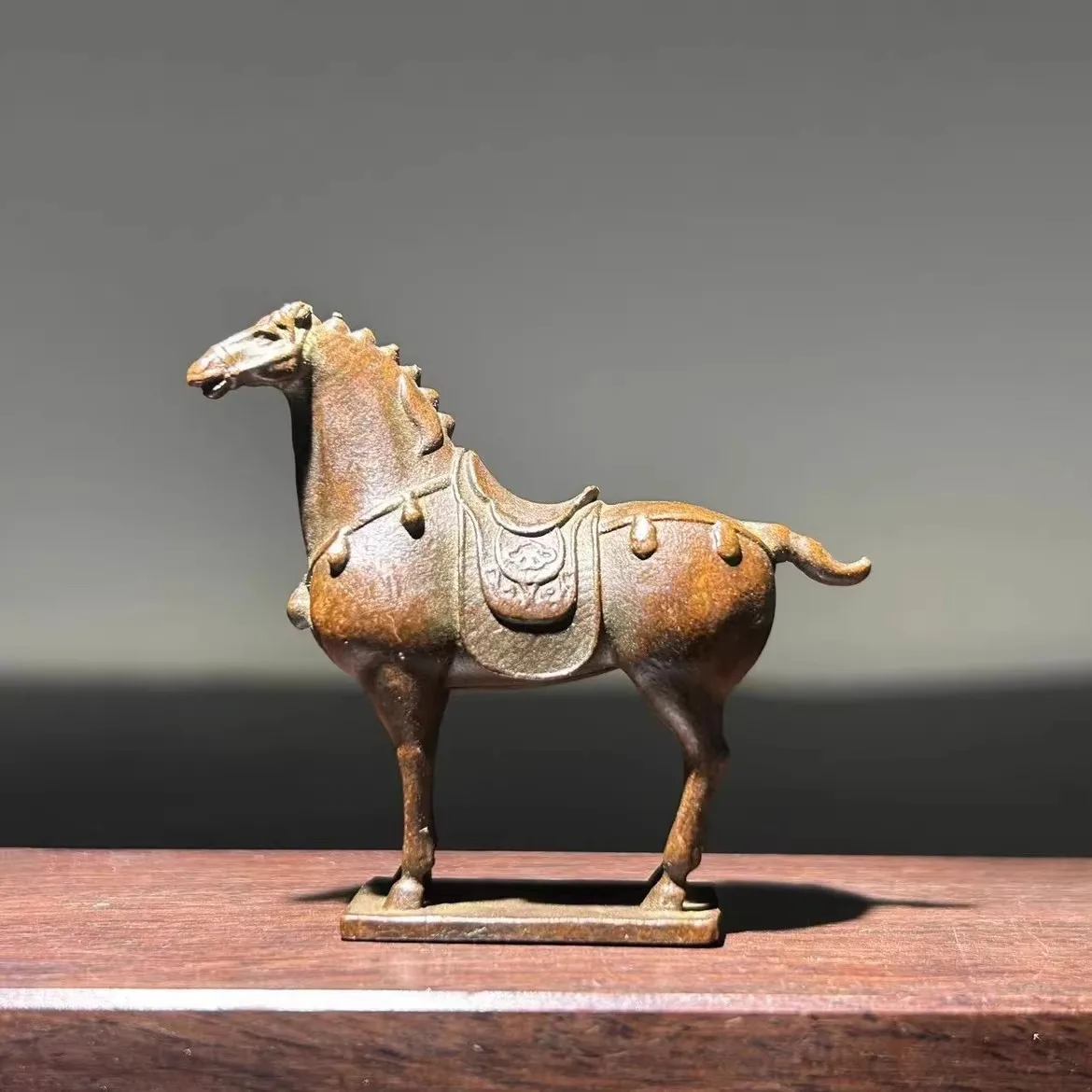 old copper horse sculpture 
