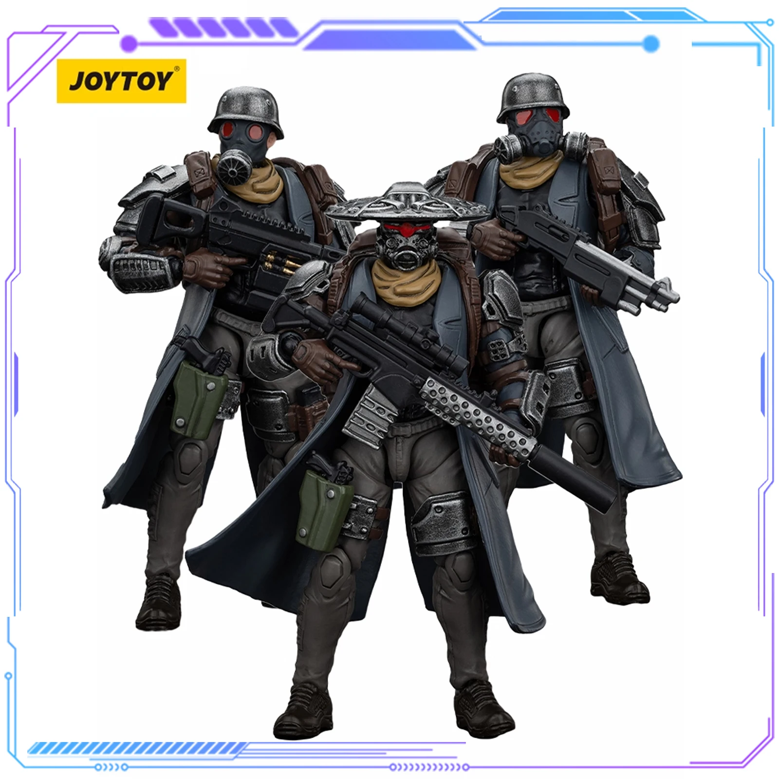 

JOYTOY Battle of the stars 1/18 Action Figure 10.8cm Shadow Jaeger Squad Viper Jackal Raven Soldiers Model Collectible Toys