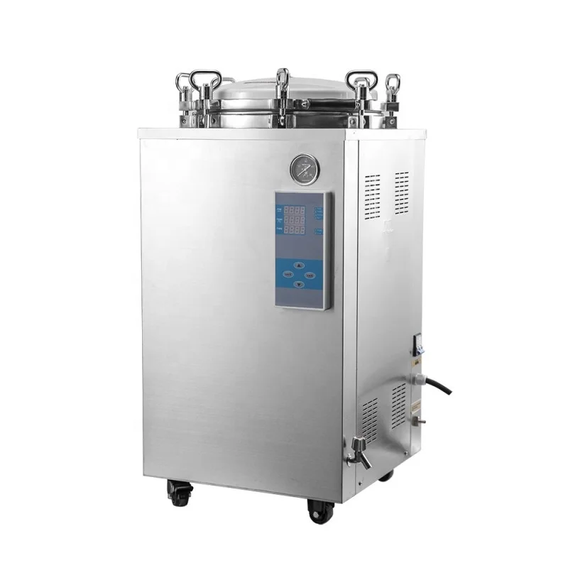

machine price 50L 75L 100L 120L 150L vertical high pressure steam sterilizer