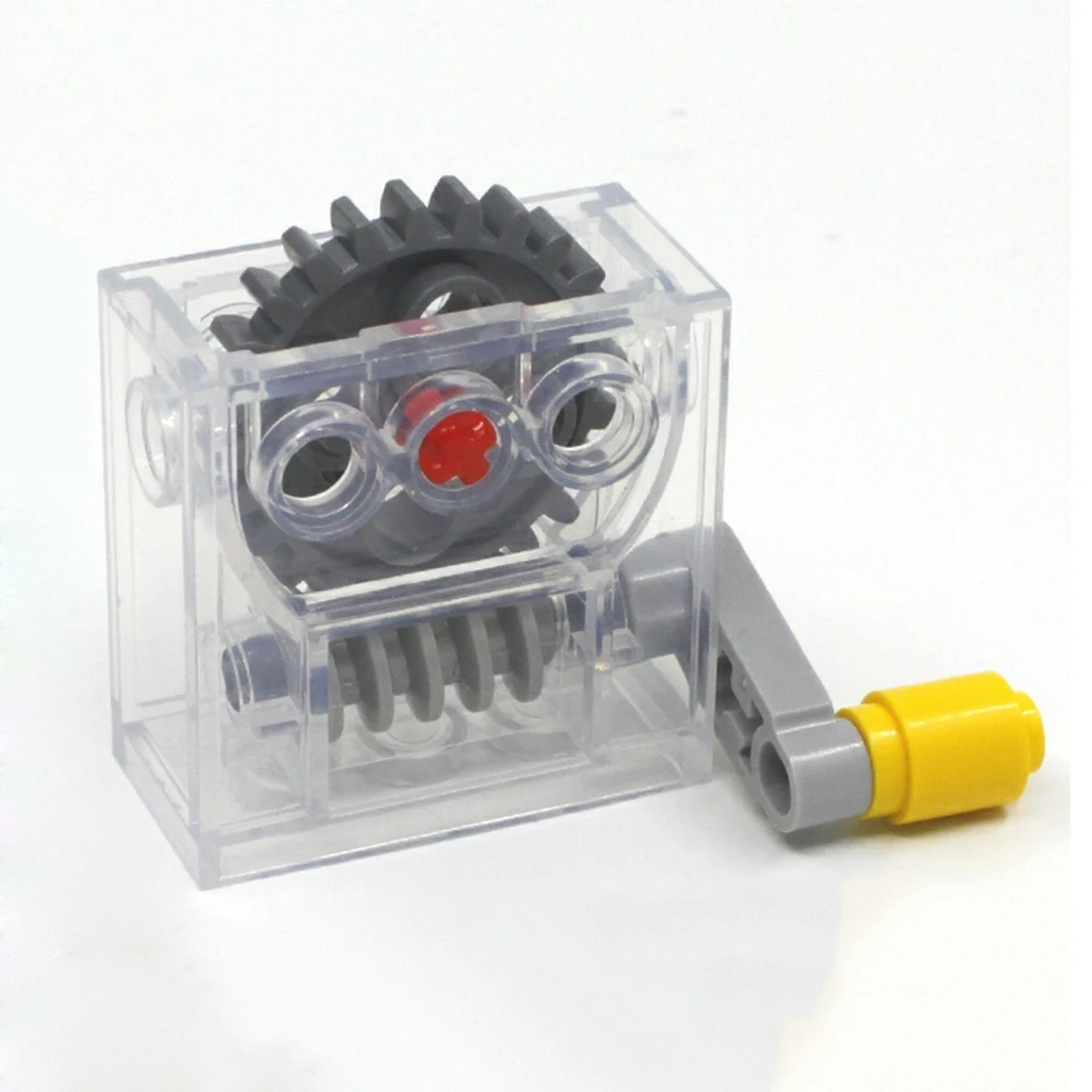 Blocos de construção de turbina, 7 peças/9 peças, peças de eixo de engrenagem técnica, acessórios de partículas pequenas, conector 32239 6588 4716