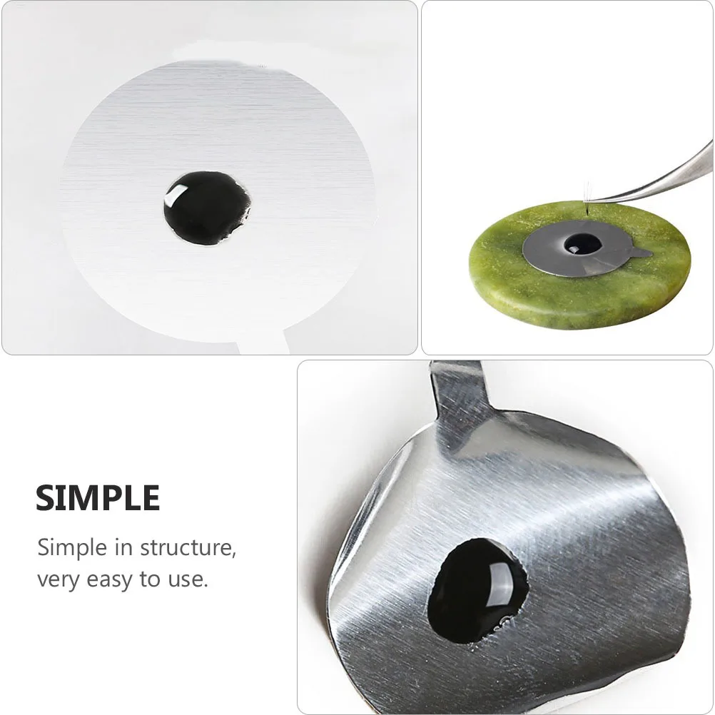 Coussinets autocollants jetables, outil de greffage pour Extensions de cils, porte-colle, joint d'extension de cils, autocollant de colle pour faux cils