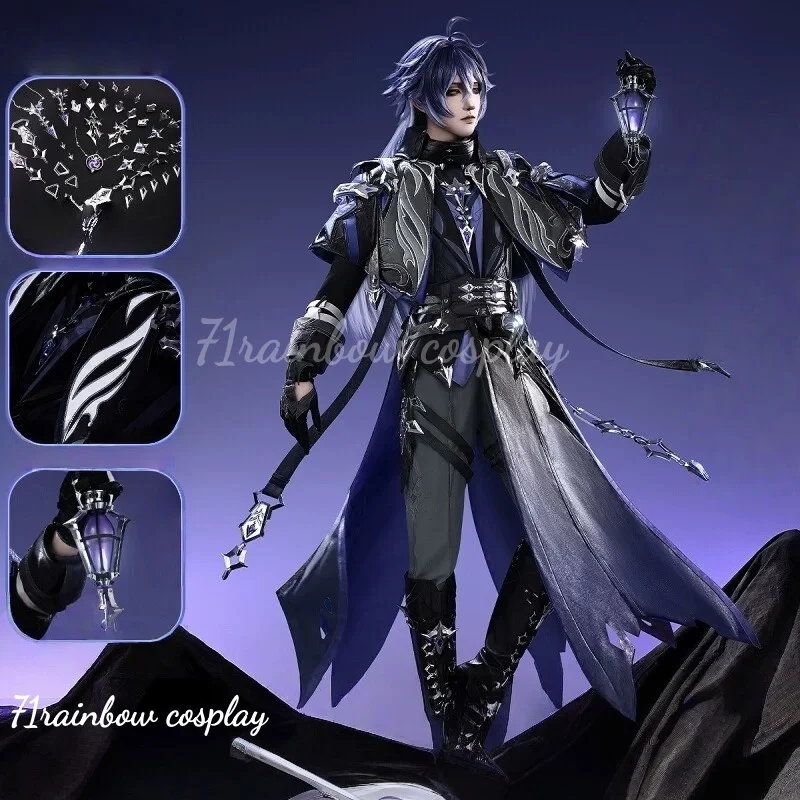 

Genshin Impact Kyryll Chudomirovich Flins Cosplay Costume Male Halloween Outfits Game Cosplay Costumes