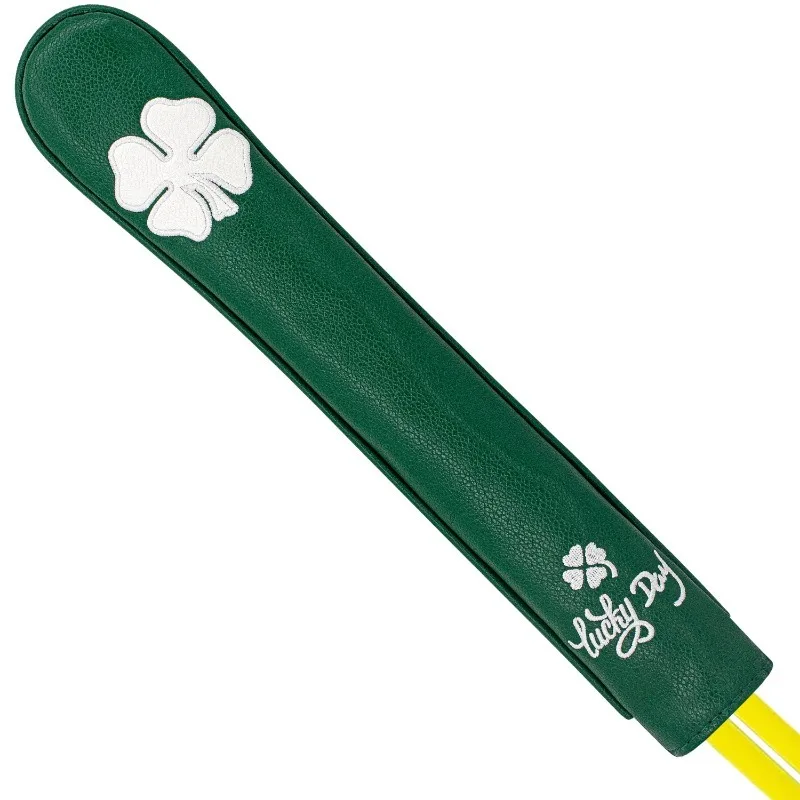 Lucky Clover Golf Calibration Rod - ฝาครอบป้องกันก้านสอบเทียบคอมโพสิต ดีไซน์ใบโคลเวอร์สี่แฉก อุปกรณ์กอล์ฟ