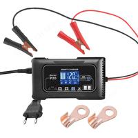 12V 24V Car Battery Charger 7 Stage Charging for Lithium Lead-acid Lifepo4 (EU)