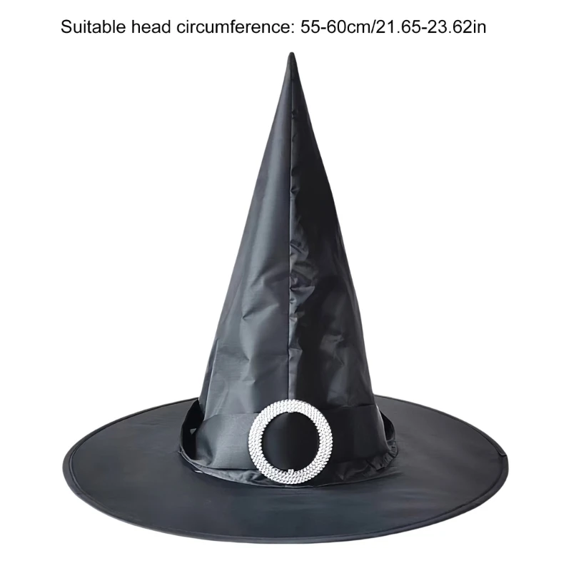 

Vampires Halloween Hats Party Girls Hats Dramatic Hat Magicians Hat Decoration for Halloween and Stage Performances