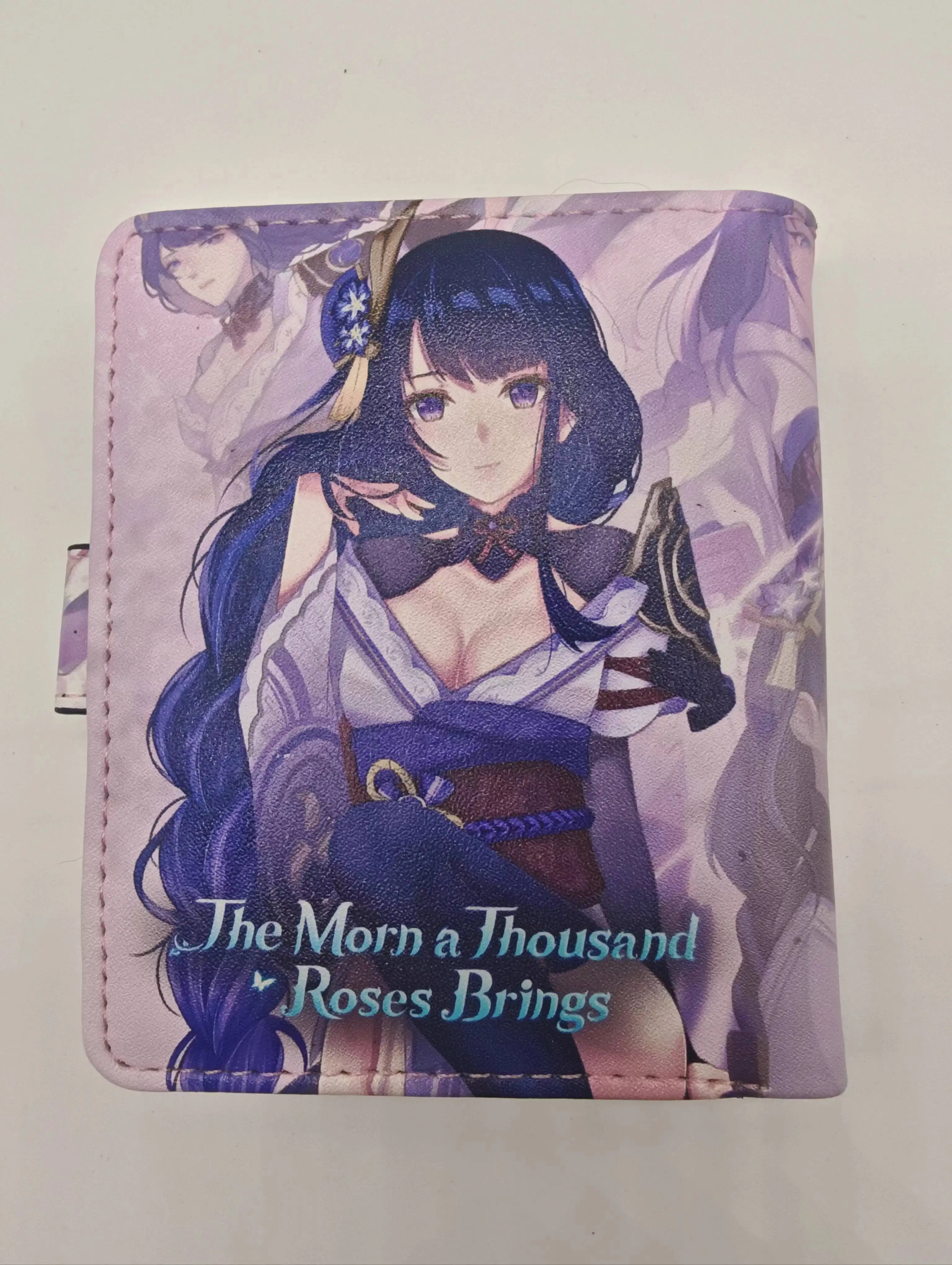 Genshin Impact Hu Tao Klee Raiden Shogun Xiao Grass God Funina Cartoon Student 3D HD Anime Wallet Anime