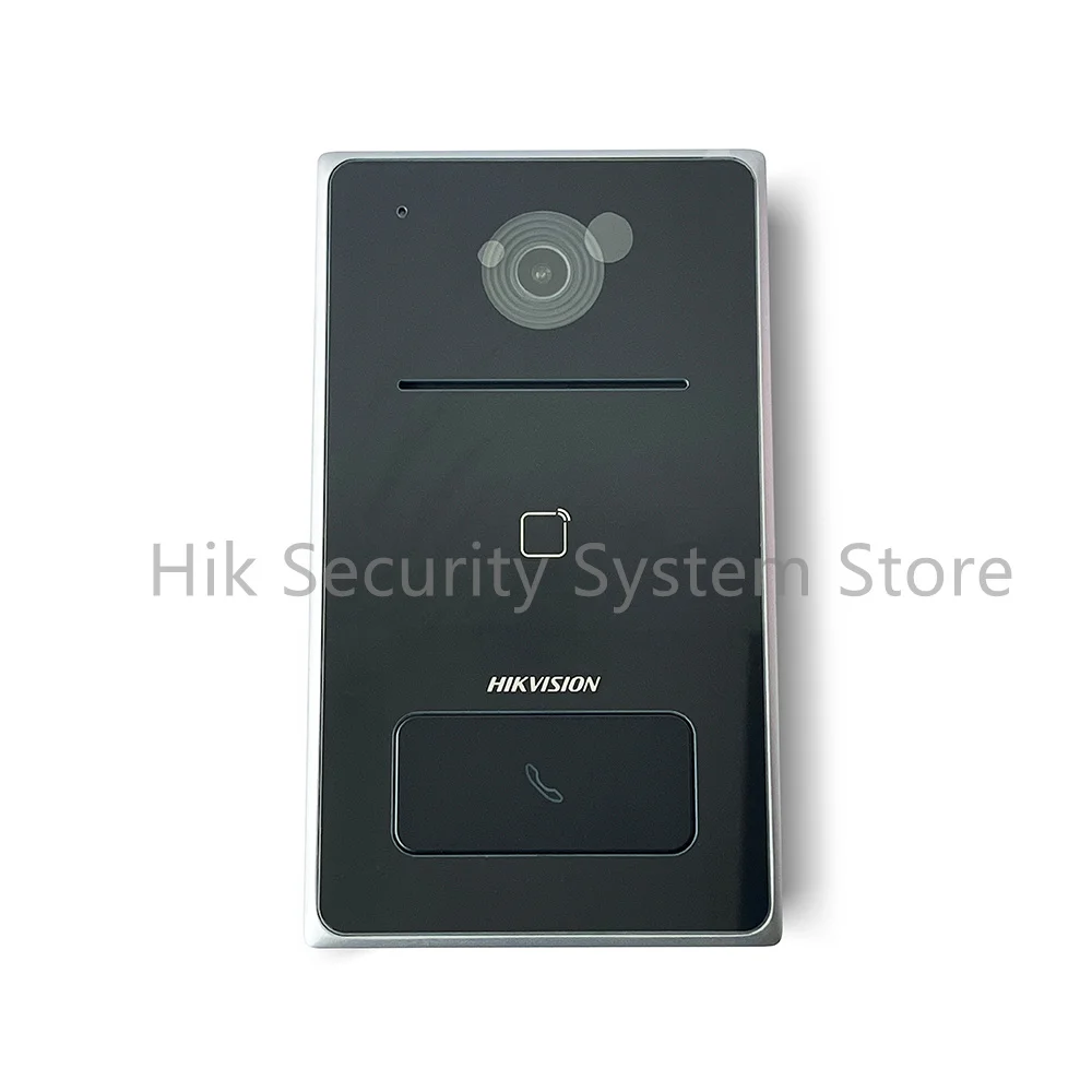 Hikvision DS-KV6133-WME1 WIFI IP ヴィラ ドア ステーション ビデオ インターホン ドアホン レインカバー付き ワイヤレス ドアベル