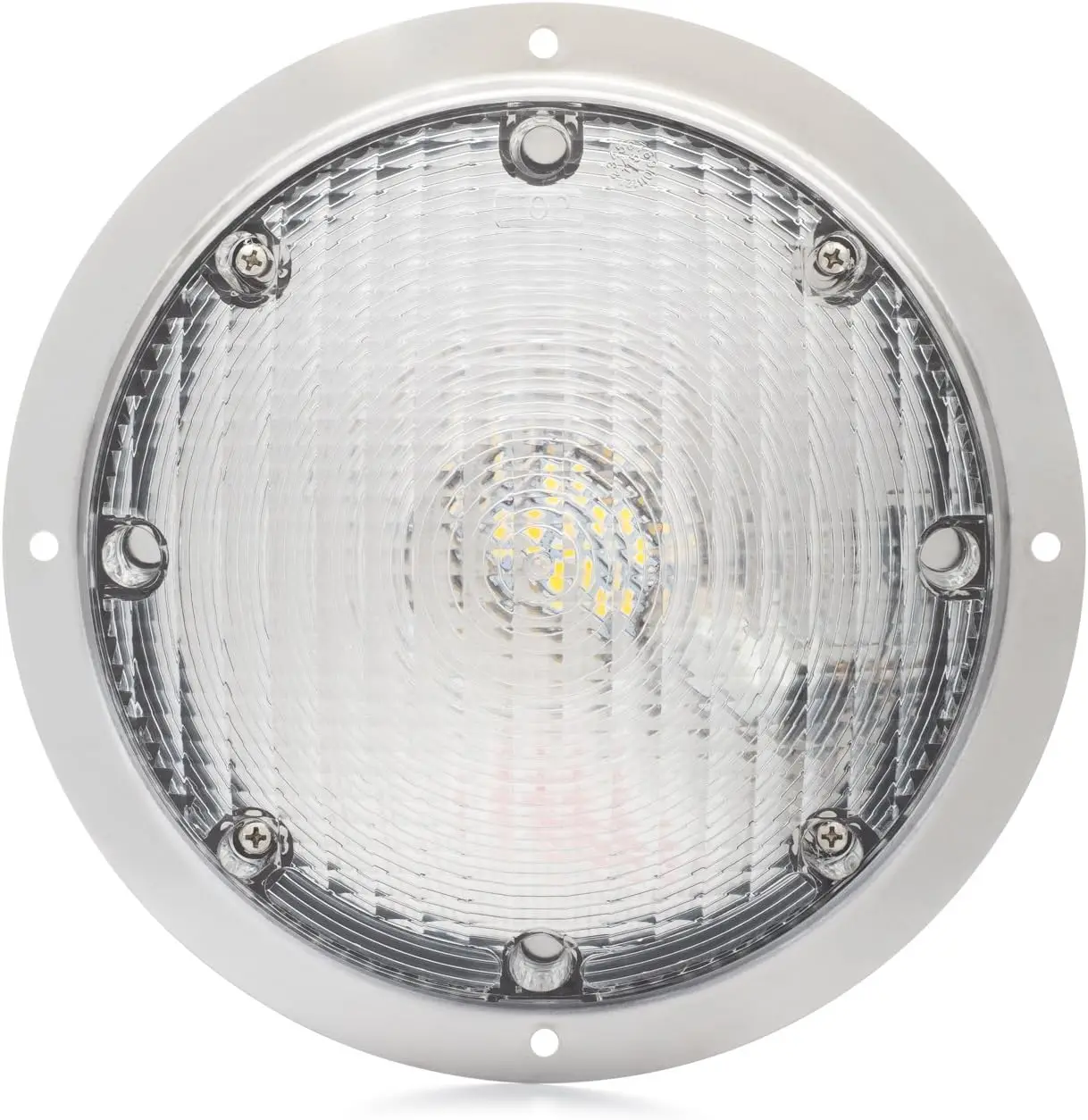 

RV Trailer Camper 5th Wheel LED Round Surface Mount Scare Light, Mounting Gasket Included