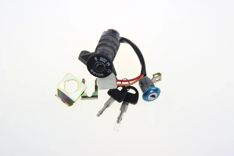 For Motorcycle Parts for Suzuki qs110 Seitz 110 electric door lock switch lock combination lock sets