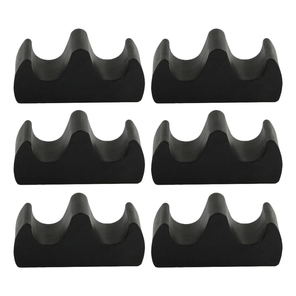 

6 Pcs Pen Rest Ink Stand Brush Rack Holder Calligraphy Chinese Plastic Decorative