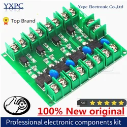 MOSFET 4 Channel Pulse Trigger Switch Controller Board PWM Optocoupler Opto-isolator Driver Board for Motor LED Light