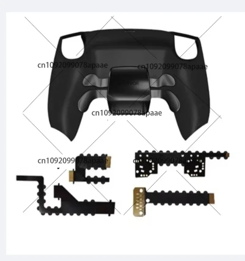 11223344PS5 مرفق الزر الخلفي لوحدة التحكم، مجاذيف النخبة القابلة للتخصيص، محول الماوس، وضع النار السريع، ملحقات الألعاب #4