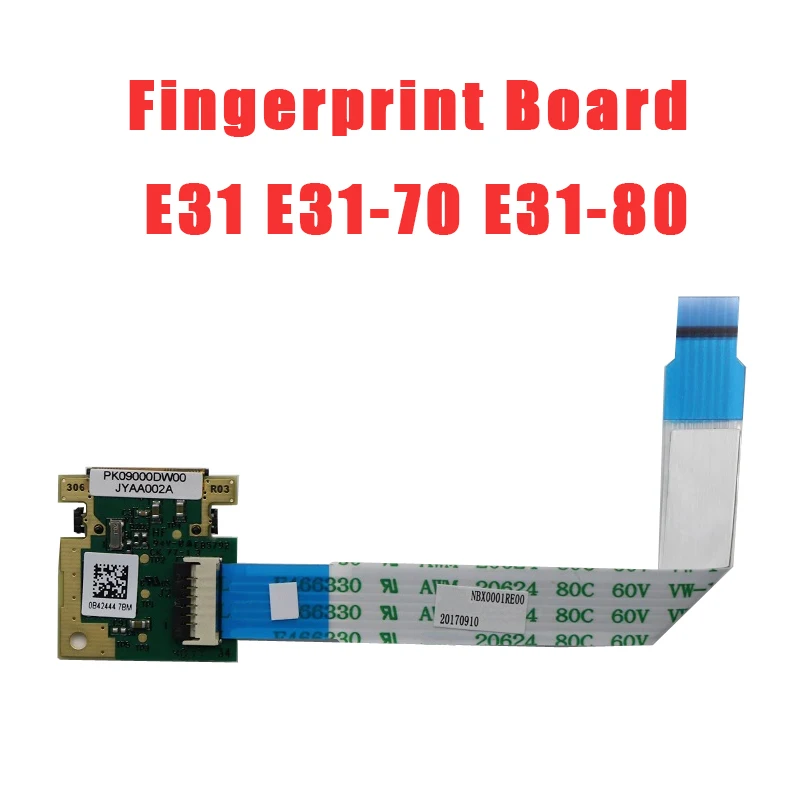 

Плата отпечатков пальцев ноутбука для Lenovo E31 E31-70 E31-80 5F30J36135 PK09000DW00 с кабелем, плата камеры 5C20K62225 PK400013F00, новинка