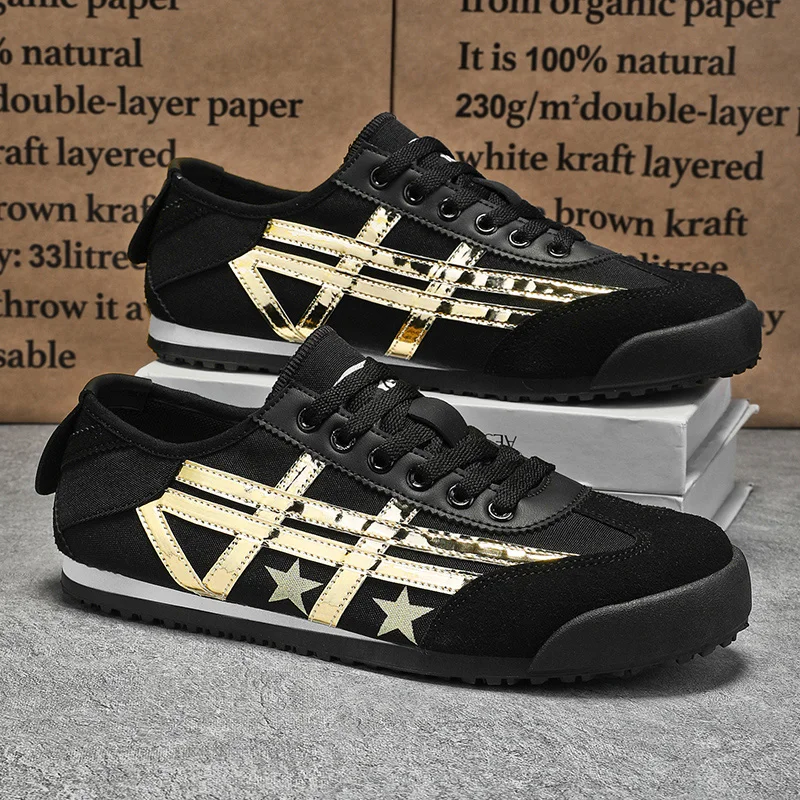 

Холщовая мужская повседневная обувь, классические модные мужские дышащие прогулочные спортивные кроссовки, легкие мужские теннисные туфли без шнуровки на плоской подошве для пар