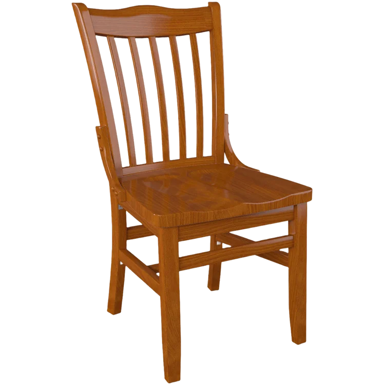 

Guangdong School House Modern Single Solid Wood Restaurant Chair Stylish Classy Furniture