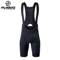YKYWBIKE-pantalones cortos con pechera para ciclismo para hombre, ropa para exteriores, paseo en bicicleta, 6 horas, acolchado, medias con pechera, ropa de ciclismo para hombre, pantalón corto de montaña