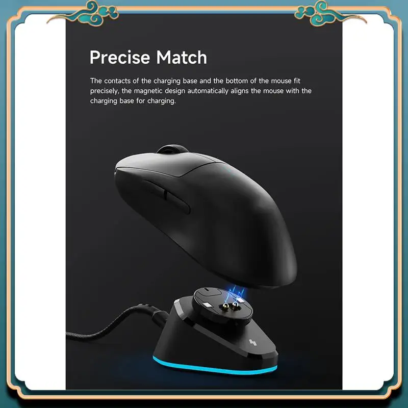 새로운-로지텍 G Pro X Superlight 2 DEX G502X Plus G903 G703 PRO2 Lightspeed 게이밍 마우스 스탠드용 마우스 충전기 도킹 스테이션