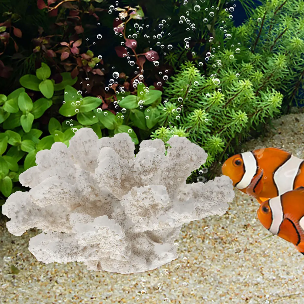 Simulated Coral Aquarium Ornament Premium Resin Artificial Coral Decoration Creative Fish Tank Landscape Aquarium Supply