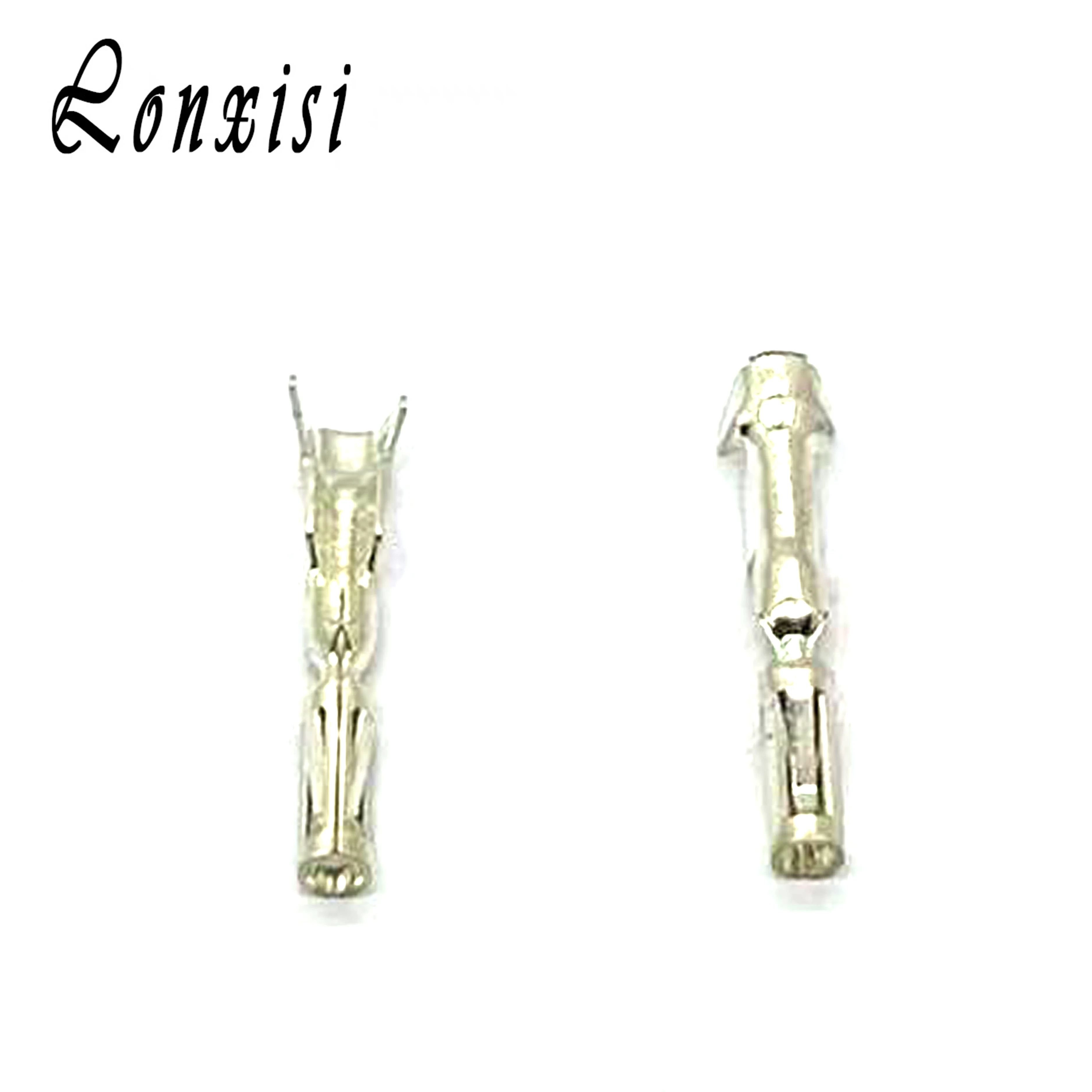 

20/50/100/200/500 Pcs 770520-1 Brass Nickel-Tin Plated Automotive Female Connector Plug ECU Controller Integrated Terminal