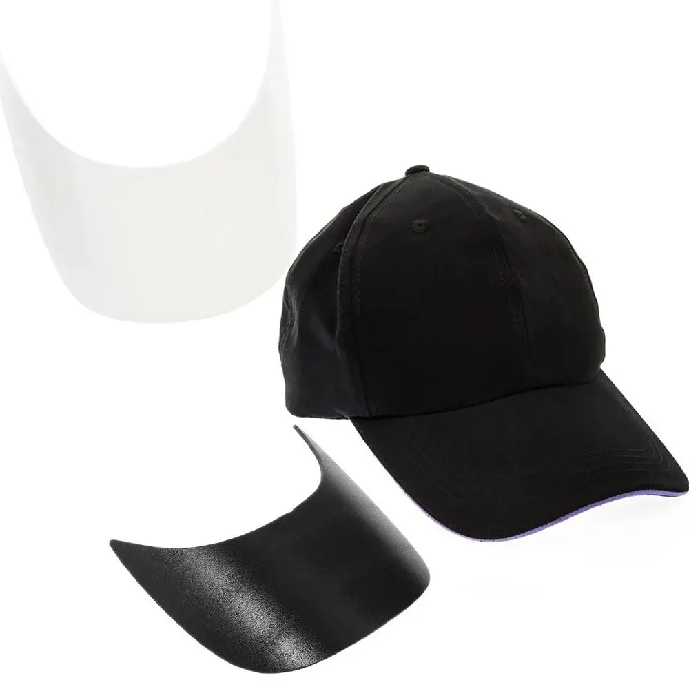 5PCS PE Hat Brim Insert Plug-In Structure Shape Retaining Cap Visor Insert Wide Brim Shape Cap Brim Stiffener