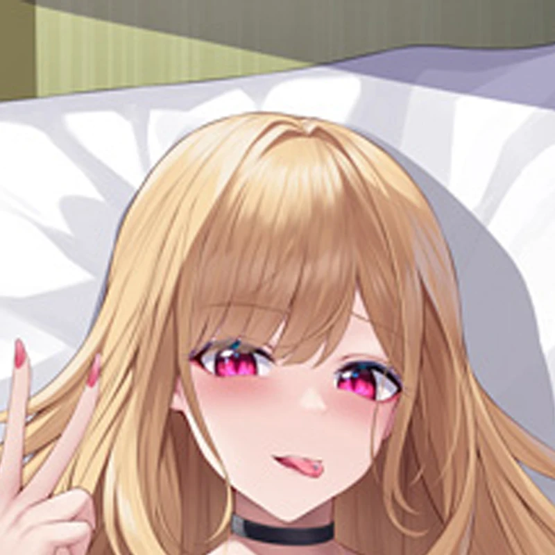 

Dakimakura Anime Pillow Case Marin Kitagawa Double-sided Print Of Life-size Body Pillowcase Gifts