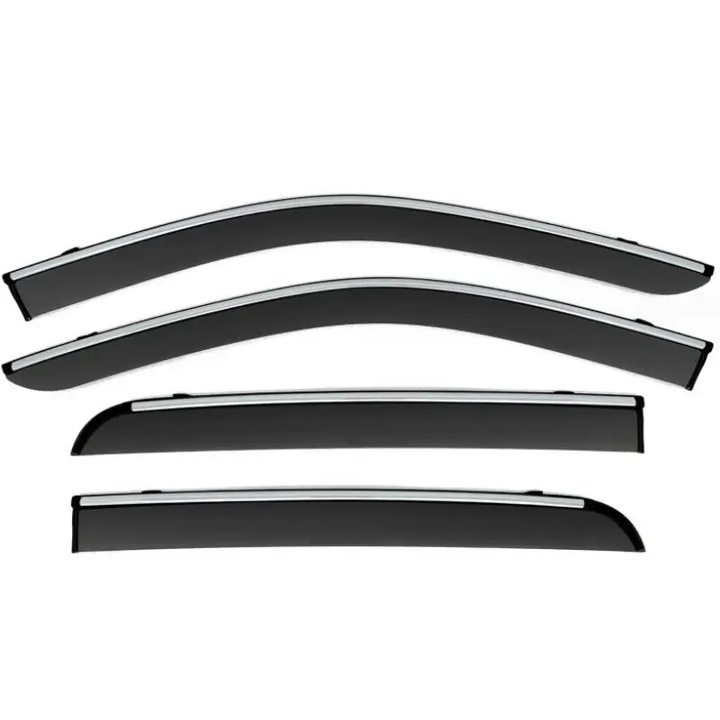 Car Window Visor Rain Guard Side Window Deflector Weather Shield For Peugeot Landtrek Pickup 2023