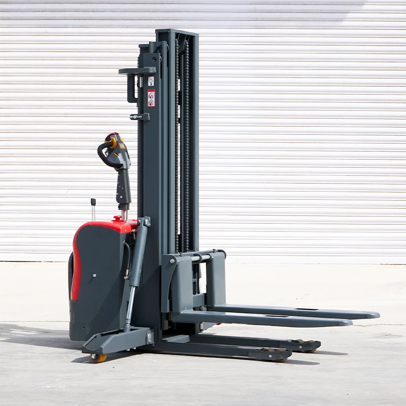 Pallet Stacker Lightweight Manual Hydraulic Stacker Easy Movement Convenient Transport For Temporary Cargo Stacking Operation